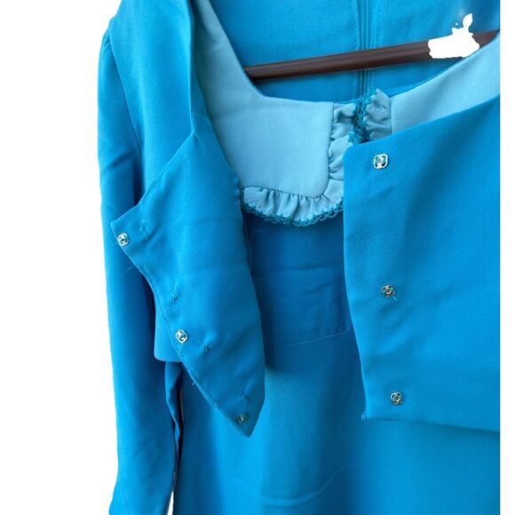 Vintage maxi dress & jacket size 8 ( runs small) - Picture 6 of 9